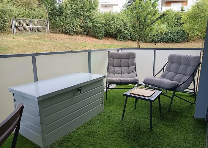 T2 O'retz 3 Etoiles - Proche Centre Et Parking Apartamento *